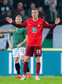 Fotbalista Filip Kaloč v dresu německého celku 1. FC Kaiserslautern