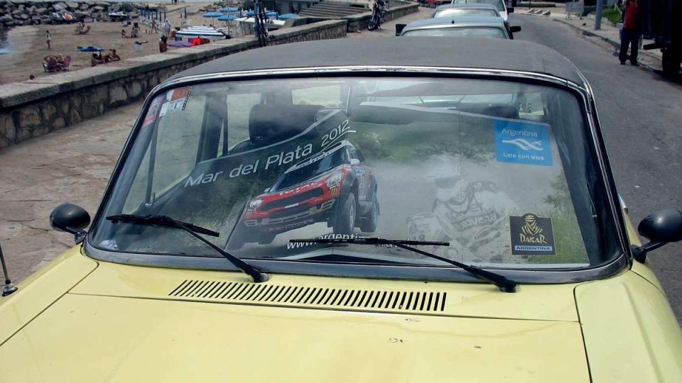 Rallye Dakar 2012 má reklamu všude