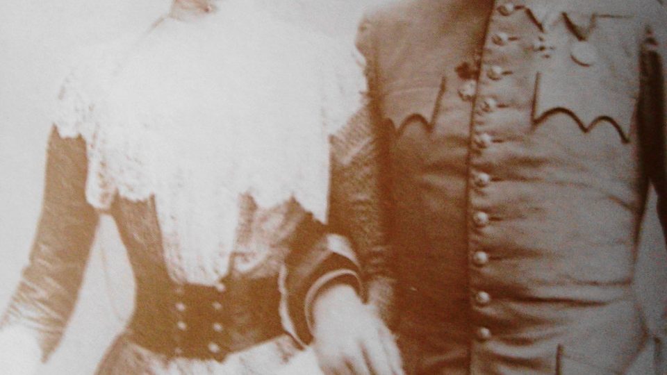 Žofie z Hohenbergu, roz. Chotková a její manžel arcivévoda František Ferdinand d'Este