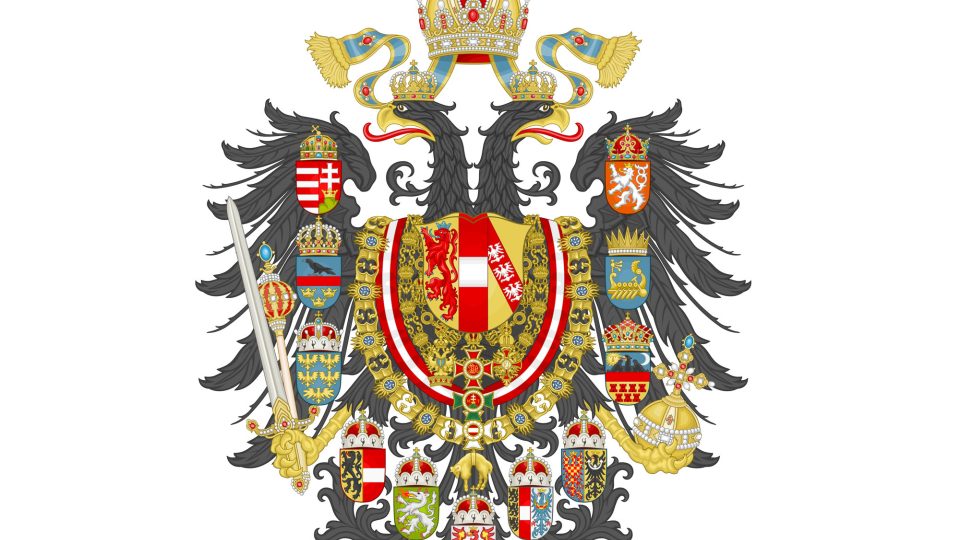 Velký znak Rakouska Uherska (do roku 1915)