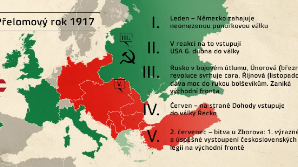 Mapa 5 průběh války