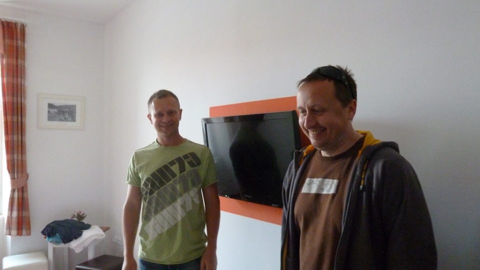 Natáčení minutové hry Lichotník | foto: Kateřina Rathouská, Český rozhlas Natáčení minutové hry Lichotník