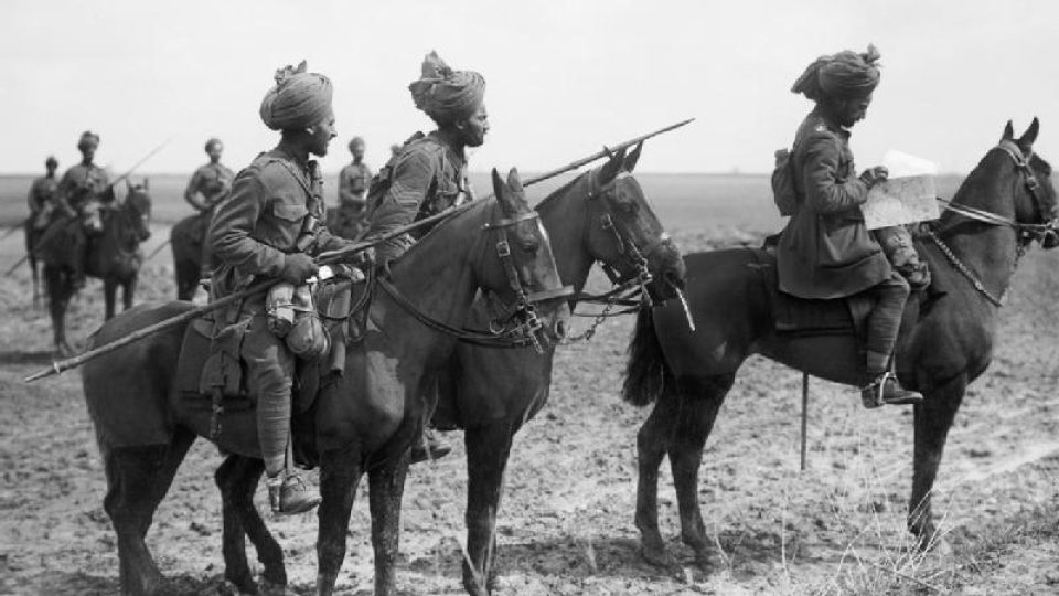 Indický jízdní pluk, Francie 1917