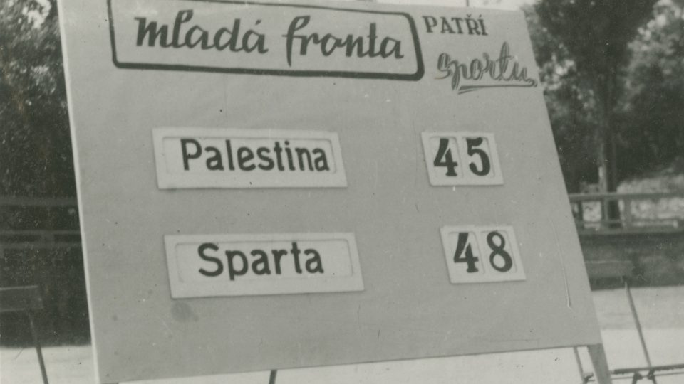 Výsledky basketbalového utkání Sparta-Palestina