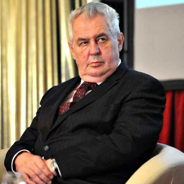 Prezident Miloš Zeman | foto: Filip Jandourek,  Český rozhlas