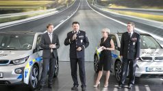 Předání trí vozidel BMW na elektrický pohon policii, Tomáš Tuhý